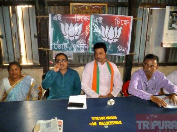 Kamalpur: Biplab admits organizational weakness, condemned the role of government and police on cow-dung issue Kamalpur: Biplab admits organizational weakness, condemned the role of government and police on cow-dung issue